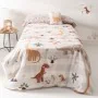 Duvet cover set HappyFriday Moshi Moshi Dino Family Multicolour 2 Pieces by HappyFriday, Quilts and quilt covers - Ref: D1613...