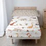 Bedding set HappyFriday Moshi Moshi Dino family Multicolour Single 2 Pieces by HappyFriday, Sheets and pillowcases - Ref: D16...