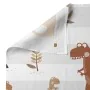 Juego de Sábanas HappyFriday Moshi Moshi Dino family Multicolor Cama de 80/90 2 Piezas de HappyFriday, Sábanas y fundas de al...