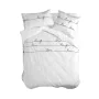 Housse de Couette HappyFriday Blanc Live Multicouleur 220 x 220 cm de HappyFriday, Couettes et housses de couette - Réf : D16...