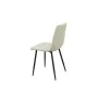 Chaise Romimex Blanc Velours Métal 45 x 89 x 55 cm de Romimex, Chaises - Réf : D1616254, Prix : 50,29 €, Remise : %