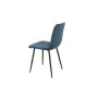 Silla Romimex Azul Terciopelo Metal 45 x 89 x 55 cm de Romimex, Sillas - Ref: D1616257, Precio: 60,69 €, Descuento: %