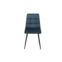 Cadeira Romimex Azul Veludo Metal 45 x 89 x 55 cm de Romimex, Cadeiras - Ref: D1616257, Preço: 55,67 €, Desconto: %