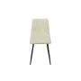 Chair Romimex White Velvet Metal 45 x 89 x 55 cm by Romimex, Dining Chairs - Ref: D1616258, Price: 50,29 €, Discount: %