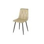 Silla Romimex Beige Terciopelo Metal 45 x 89 x 55 cm de Romimex, Sillas - Ref: D1616259, Precio: 55,67 €, Descuento: %