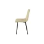 Silla Romimex Beige Terciopelo Metal 45 x 89 x 55 cm de Romimex, Sillas - Ref: D1616259, Precio: 55,67 €, Descuento: %