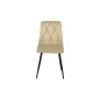 Silla Romimex Beige Terciopelo Metal 45 x 89 x 55 cm de Romimex, Sillas - Ref: D1616259, Precio: 55,67 €, Descuento: %