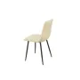 Chair Romimex Beige Velvet Metal 45 x 89 x 55 cm by Romimex, Dining Chairs - Ref: D1616545, Price: 50,29 €, Discount: %