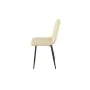 Chair Romimex Beige Velvet Metal 45 x 89 x 55 cm by Romimex, Dining Chairs - Ref: D1616545, Price: 50,29 €, Discount: %