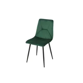 Silla Romimex Verde Terciopelo Metal 45 x 89 x 55 cm de Romimex, Sillas - Ref: D1616546, Precio: 54,91 €, Descuento: %