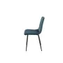 Silla Romimex Azul Terciopelo Metal 45 x 89 x 55 cm de Romimex, Sillas - Ref: D1616547, Precio: 50,29 €, Descuento: %