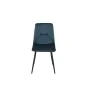 Silla Romimex Azul Terciopelo Metal 45 x 89 x 55 cm de Romimex, Sillas - Ref: D1616547, Precio: 50,29 €, Descuento: %