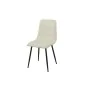 Chaise Romimex Blanc Velours Métal 45 x 89 x 55 cm de Romimex, Chaises - Réf : D1616548, Prix : 50,29 €, Remise : %