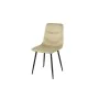 Silla Romimex Beige Terciopelo Metal 45 x 89 x 55 cm de Romimex, Sillas - Ref: D1616549, Precio: 50,29 €, Descuento: %