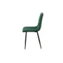 Chaise Romimex Vert Velours Métal 45 x 89 x 55 cm de Romimex, Chaises - Réf : D1616550, Prix : 54,91 €, Remise : %