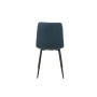 Silla Romimex Azul Terciopelo Metal 45 x 89 x 55 cm de Romimex, Sillas - Ref: D1616551, Precio: 54,83 €, Descuento: %