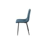 Silla Romimex Azul Terciopelo Metal 45 x 89 x 55 cm de Romimex, Sillas - Ref: D1616551, Precio: 54,83 €, Descuento: %