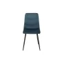 Silla Romimex Azul Terciopelo Metal 45 x 89 x 55 cm de Romimex, Sillas - Ref: D1616551, Precio: 54,83 €, Descuento: %