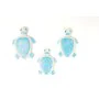 Wall Decoration Romimex Blue Tortoise 20 x 7 x 14 cm 3 Pieces by Romimex, Ornaments - Ref: D1617285, Price: 14,70 €, Discount: %