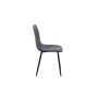 Silla Romimex Negro Gris Metal Tela Madera MDF 53 x 89 x 43 cm de Romimex, Sillas - Ref: D1617912, Precio: 60,90 €, Descuento: %