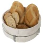 Panera Alexandra House Living Blanco Metal Tela 22 x 11 x 22 cm de Alexandra House Living, Almacenamiento de alimentos - Ref:...