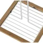 Portarotolo di Carta da Cucina Alexandra House Living Bianco Marrone Legno Metallo 18 x 30 x 18 cm di Alexandra House Living,...