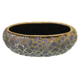 Planter Alexandra House Living Golden Ceramic 21 x 9 x 9 cm by Alexandra House Living, Cachepots - Ref: D1620863, Price: 12,3...