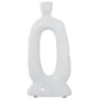 Candle Holder Alexandra House Living White Ceramic 16 x 31 x 10 cm by Alexandra House Living, Candelabras and candle holders ...