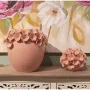 Vase Alexandra House Living Pink Ceramic 25 x 24 x 25 cm by Alexandra House Living, Vases - Ref: D1621311, Price: 67,66 €, Di...