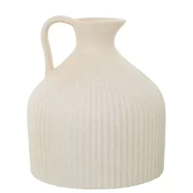 Vase Alexandra House Living Creme aus Keramik 21 x 25 x 21 cm von Alexandra House Living, Vasen - Ref: D1621547, Preis: 62,96...