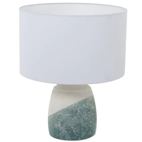 Lampada da tavolo Alexandra House Living Azzurro Bianco Beige Ceramica 60 W 35 x 42 x 35 cm di Alexandra House Living, Lampad...