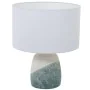 Desk lamp Alexandra House Living Blue White Beige Ceramic 60 W 35 x 42 x 35 cm by Alexandra House Living, Bedside and Table L...