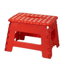 Tabouret Pliant Alexandra House Living Rouge 32 x 22 x 25 cm de Alexandra House Living, Tabourets - Réf : D1623692, Prix : 10...