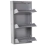 Shoe Rack Alexandra House Living Grey 50 x 103 x 15 cm 3 drawers by Alexandra House Living, Shoe organisers - Ref: D1623888, ...