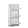 Sapateira Alexandra House Living Branco 50 x 103 x 15 cm 3 gavetas de Alexandra House Living, Sapateiras - Ref: D1623894, Pre...