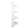 Sapateira Alexandra House Living Branco 50 x 136 x 15 cm 4 gavetas de Alexandra House Living, Sapateiras - Ref: D1623895, Pre...