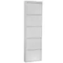 Scarpiera Alexandra House Living Bianco 50 x 170 x 15 cm 5 cassetti di Alexandra House Living, Scarpiere - Rif: D1623896, Pre...