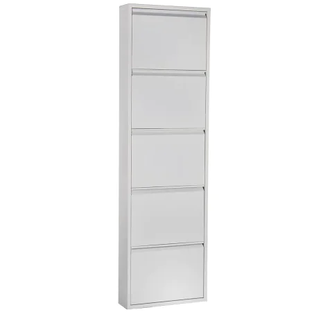 Sapateira Alexandra House Living Branco 50 x 170 x 15 cm 5 gavetas de Alexandra House Living, Sapateiras - Ref: D1623896, Pre...