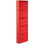 Sapateira Alexandra House Living Vermelho 50 x 170 x 15 cm 5 gavetas de Alexandra House Living, Sapateiras - Ref: D1623900, P...