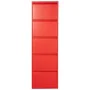 Shoe Rack Alexandra House Living Red 50 x 170 x 15 cm 5 drawers by Alexandra House Living, Shoe organisers - Ref: D1623900, P...