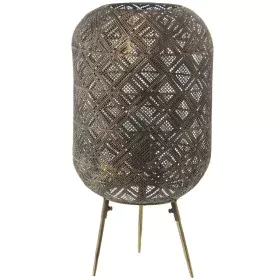 Floor Lamp Alexandra House Living Grey 40 W 31 x 59 x 31 cm Brass by Alexandra House Living, Floor Lamps & Torchieres - Ref: ...