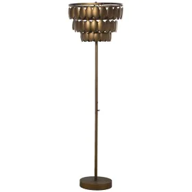 Floor Lamp Alexandra House Living Gold Golden 60 W 29 x 6 x 29 cm by Alexandra House Living, Floor Lamps & Torchieres - Ref: ...