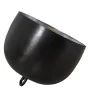 Lámpara de mesa Alexandra House Living Negro Plateado Metal 25 W 36 x 33 x 36 cm de Alexandra House Living, Lámparas de mesa ...