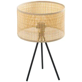 Lampada da tavolo Alexandra House Living Multicolore Metallo vimini 40 W 25 x 14 x 25 cm di Alexandra House Living, Lampade d...