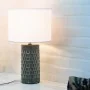 Desk lamp Alexandra House Living Multicolour Celeste Ceramic 40 W 25 x 42 x 25 cm by Alexandra House Living, Bedside and Tabl...