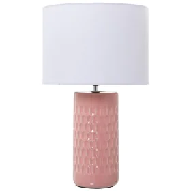 Lampada da tavolo Alexandra House Living Multicolore Rosa Ceramica 40 W 25 x 42 x 25 cm di Alexandra House Living, Lampade da...