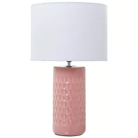 Desk lamp Alexandra House Living Multicolour Pink Ceramic 40 W 25 x 42 x 25 cm by Alexandra House Living, Bedside and Table L...