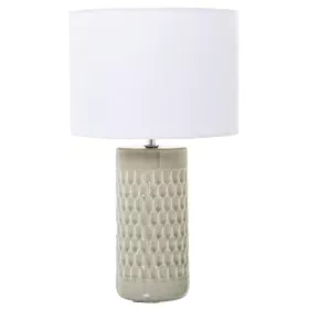 Lampada da tavolo Alexandra House Living Beige Multicolore Ceramica 40 W 25 x 42 x 25 cm di Alexandra House Living, Lampade d...