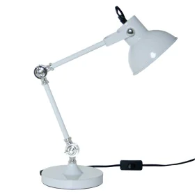 Lampe de bureau Alexandra House Living Blanc Métal 25 W 29 x 52 x 16 cm de Alexandra House Living, Lampes de chevet - Réf : D...