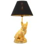 Desk lamp Alexandra House Living Black Gold Golden Plastic 40 W 26 x 46 x 26 cm Dog by Alexandra House Living, Bedside and Ta...